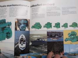 Volvo Penta marinmotorer -myyntiesite / sales brochure
