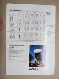 Volvo Penta marinmotorer -myyntiesite / sales brochure