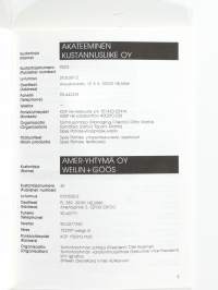 Suomen kustannusyhdistys – Jäsenluettelo 1992