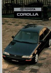 Myyntiesite Toyota Corolla 8/95.Sivuja 24.