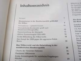 Neonazismus in Westdeutschland - Verschörung gegen Frieden und europäische Sicherheit - Dokumentation