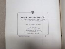 Suzuki DT40G, DT35G outboard, nr 4001-051001-&gt; parts catalogue -perämoottori, varaosaluettelo