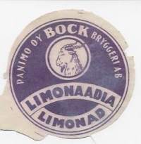 Limonaadia-   juomaetiketti