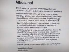 BMW D7-D12, D35-D50 perävetolaite - Asennusopas