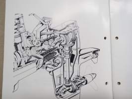 BMW Stern Drive - Workshop Manual -perävetolaite, korjaamokirja, englanninkielinen