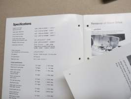 BMW Stern Drive - Workshop Manual -perävetolaite, korjaamokirja, englanninkielinen