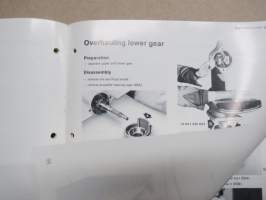 BMW Stern Drive - Workshop Manual -perävetolaite, korjaamokirja, englanninkielinen