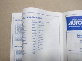 Sipoon Motocross - Sibbo Motocross 26.5.1985 -käsiohjelma / program
