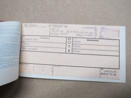 Deutsche Bundesbahn rautatielippu / junalippu 1982 / railway ticket
