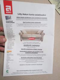 Asko  1997-1998 tuoteluettelo / kuvasto