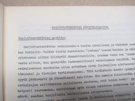 Fysiikan harjoitustehtäviä osa I