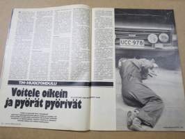 Tekniikan Maailma 1979 nr 20, Huoltokoulussa öljynvaihto, 1600-kuutioiset perheautot vertailutestissä, Jäljet näkyvät Ettore Bugatti, Pienet ja rytmikkäät, ym.