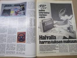 Tekniikan Maailma 1979 nr 20, Huoltokoulussa öljynvaihto, 1600-kuutioiset perheautot vertailutestissä, Jäljet näkyvät Ettore Bugatti, Pienet ja rytmikkäät, ym.