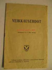 Veikkausehdot 15.9. 1951 alkaen