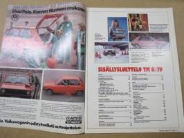 Tekniikan Maailma 1979 nr 11, Maasäteily on uskon asia, Moottoripyöräpoliisin työkalu, Näkevä teollisuusrobotti, Ystävällisen ajon mittari,Toisenlainen autokoulu,ym.