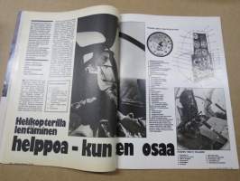 Tekniikan Maailma 1979 nr 3, Miten helikopterilla lennetään?, Talvi-työkoneet, Miksi haluamme tehdä autoja Amerikassa?, Iso Mustangi, Uusi sydän arkiautoon, ym.