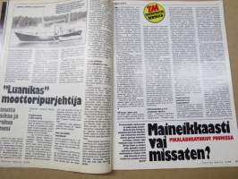 Tekniikan Maailma 1978 nr 16, Maailman rajuin rekkaralli, Digitaalitekniikasta äänentallennuksen vallankumous?, Luanikas moottoripurjehtija, Kuin kolme marjaa, ym.