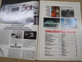 Tekniikan Maailma 1978 nr 15, Naiset ajavat paremmin, Dieselit kiinnostavimpia, Passaako naku Passattiin, Haamujen vaellus, Hyvä autovuosi, ym.