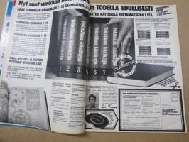 Tekniikan Maailma 1978 nr 14, Mailimaratoni, Nestekidenäyttö käy voittokulkua, Ajokortti ja rekisteriote, olkaa hyvä, Unelmaendurot, Patinaa ja purjeiden paminaa,ym.