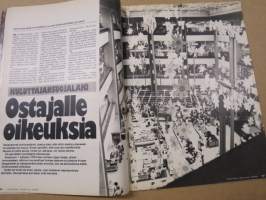 Tekniikan Maailma 1978 nr 13, Kuluttajansuojalaki -Ostajalle oikeuksia, Näin tehdään musiikkia, Digitaalikelloja Japanista, Taiteen tuuletin, Pientä petrattavaa, ym.