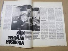Tekniikan Maailma 1978 nr 13, Kuluttajansuojalaki -Ostajalle oikeuksia, Näin tehdään musiikkia, Digitaalikelloja Japanista, Taiteen tuuletin, Pientä petrattavaa, ym.