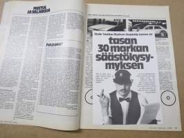 Tekniikan Maailma 1978 nr 11, Kannettavat stereoyhdistelmät, Vertailussa etuvetoaateli, Hirviä on niin että hirvittää, Lento-onnettomuuksien salapoliisit, ym.