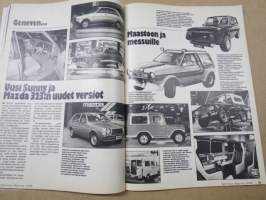 Tekniikan Maailma 1978 nr 5, Toyota Seisi kato, Näin tehtiin hauska viihdeohjelma, Lumen alla ja päällä, Ne todelliset järkiautot, Tähtönen komeissa kulisseissa, ym.