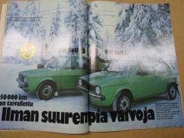 Tekniikan Maailma 1978 nr 5, Toyota Seisi kato, Näin tehtiin hauska viihdeohjelma, Lumen alla ja päällä, Ne todelliset järkiautot, Tähtönen komeissa kulisseissa, ym.
