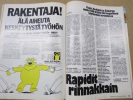 Tekniikan Maailma 1978 nr 5, Toyota Seisi kato, Näin tehtiin hauska viihdeohjelma, Lumen alla ja päällä, Ne todelliset järkiautot, Tähtönen komeissa kulisseissa, ym.