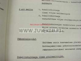 SP viljankuivaaja (Suomen Puhallintehdas Oy) -käyttöohjeet, monistenippu