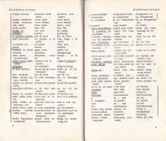 Vaivatonta Ranskaa matkailijoille, 1972. 5.p. Käytännöllinen kielenopas matkustajille, hyödyllisiä ohjeita kielen käytöstä eri tilanteissa.