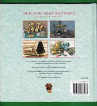 30 kuivakukkasommitelmaa, 1996. Kaunista koti kukkasin. (koti, puutarha, kukat)