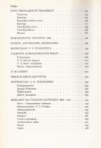 Mennyt aika läheinen, 1970. 1.p. Ilja Repinin muistelmat