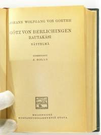 Valitut teokset III: Vilhelm Meisterin oppivuodet (kirjat VII ja VIII) – Götz von Berlichingen – Egmont
