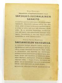 Saksankielen ylioppilaskirjoitukset vuosina 1919–1946