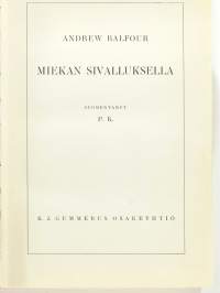 Miekan sivalluksella