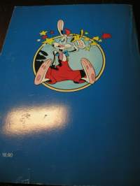 kuka viritti ansan. roger rabbit elokuvakirja.vakitan tarjous helposti paketti 19x36 x60 cm paino 35kg 5e.
