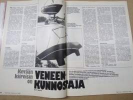 Tekniikan Maailma 1977 nr 7, Täydelliset veneen paikkaus- ja maalaus-ohjeet, Koe ajoissa Mazda 323, Setsemän sortin leijakisa 77, Kanootilla vai kajakilla?, ym.