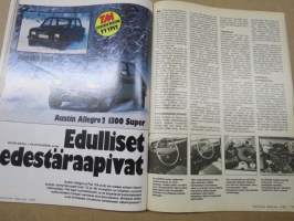 Tekniikan Maailma 1977 nr 7, Täydelliset veneen paikkaus- ja maalaus-ohjeet, Koe ajoissa Mazda 323, Setsemän sortin leijakisa 77, Kanootilla vai kajakilla?, ym.