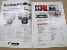 Tekniikan Maailma 1977 nr 10, Radiopuhelinviesti, Riippuliitäjällä kuin siivet selässä. Koeajossa uusi Skoda, Entropia - Mitä se on?, Hanssin Jukan tie, ym.