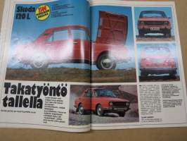 Tekniikan Maailma 1977 nr 10, Radiopuhelinviesti, Riippuliitäjällä kuin siivet selässä. Koeajossa uusi Skoda, Entropia - Mitä se on?, Hanssin Jukan tie, ym.