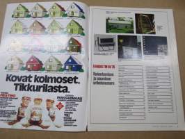 Tekniikan Maailma 1976 nr 10, Nalli - Remontti-suunnitelma riittää seuraavallekin sukupolvelle, Kahviautomaatit testissä, Siemenestä sadonkorjuuseen, ym.