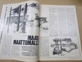 Tekniikan Maailma 1976 nr 10, Nalli - Remontti-suunnitelma riittää seuraavallekin sukupolvelle, Kahviautomaatit testissä, Siemenestä sadonkorjuuseen, ym.