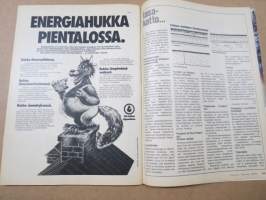 Tekniikan Maailma 1976 nr 10, Nalli - Remontti-suunnitelma riittää seuraavallekin sukupolvelle, Kahviautomaatit testissä, Siemenestä sadonkorjuuseen, ym.