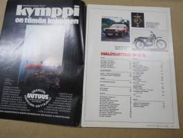 Tekniikan Maailma 1976 nr 15, Vertailussa halvimmat perheautot, Laatokka Suomen-Lahdessa, Ford-Fiesta - Yhtä juhlaa?, Kasetista kaitaelokuvaksi, Kepeää iloa, ym.