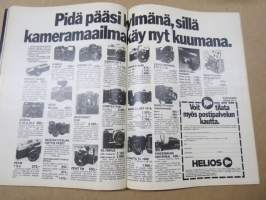 Tekniikan Maailma 1976 nr 15, Vertailussa halvimmat perheautot, Laatokka Suomen-Lahdessa, Ford-Fiesta - Yhtä juhlaa?, Kasetista kaitaelokuvaksi, Kepeää iloa, ym.