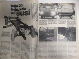 Tekniikan Maailma 1975 nr 5, Kuinka muistimme toimii?, Kansanpainos, Teijo 24 lintu, kala vai susi, Monikäyttöä urheilullisuuden varjolla, Haastaja, ym.