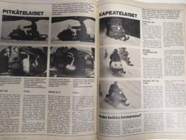 Tekniikan Maailma 1975 nr 5, Kuinka muistimme toimii?, Kansanpainos, Teijo 24 lintu, kala vai susi, Monikäyttöä urheilullisuuden varjolla, Haastaja, ym.