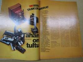 Tekniikan Maailma 1975 nr 10, Mantereen halki 60 dollarilla, Lynn Townsend, Kaikuja avaruudesta, Tunturi - Turun pyöriä, Brasilian auto-uutuuksia, ym.