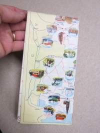 Esso Nederland -tiekartta / road map